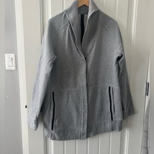 lululemon athletica Heather Gray Cardigan